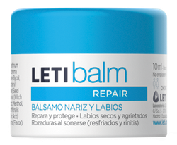 LETIbalm bálsamo reparador nariz e lábios