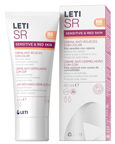 LETISR Crema Anti-Rojeces con color