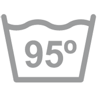 Temperatura máxima de lavado 95º