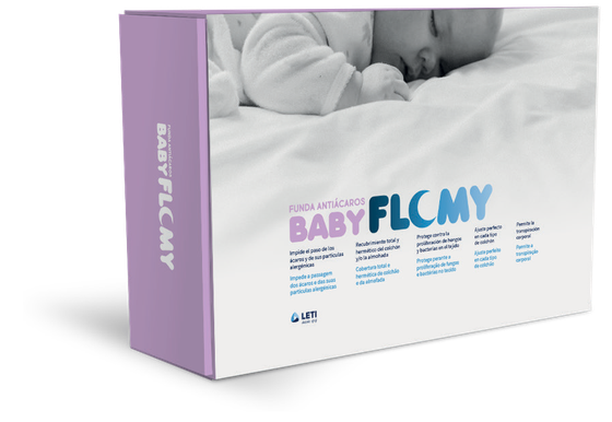 Funda antiácaros para la cuna del bebé Baby FLOMY