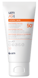 LETIAT4 protección solar facial para pieles atópica SPF50 50 ml