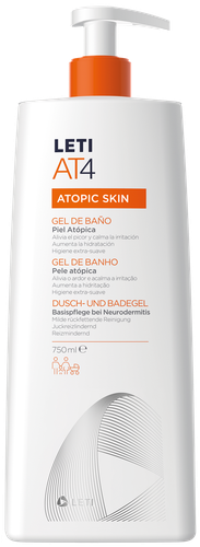 LETIAT4 Bath Gel for atopic skin 750ml