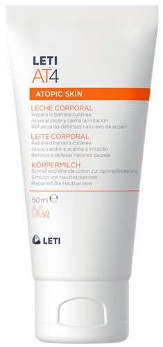 Leti AT4 leite corporal para pele atopica 50ml